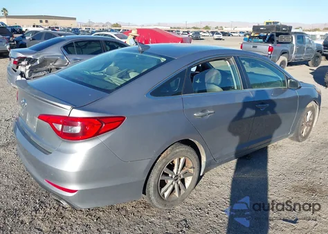 2017 Hyundai Sonata из США, поврежденный, VIN 5NPE24AF4HH488622